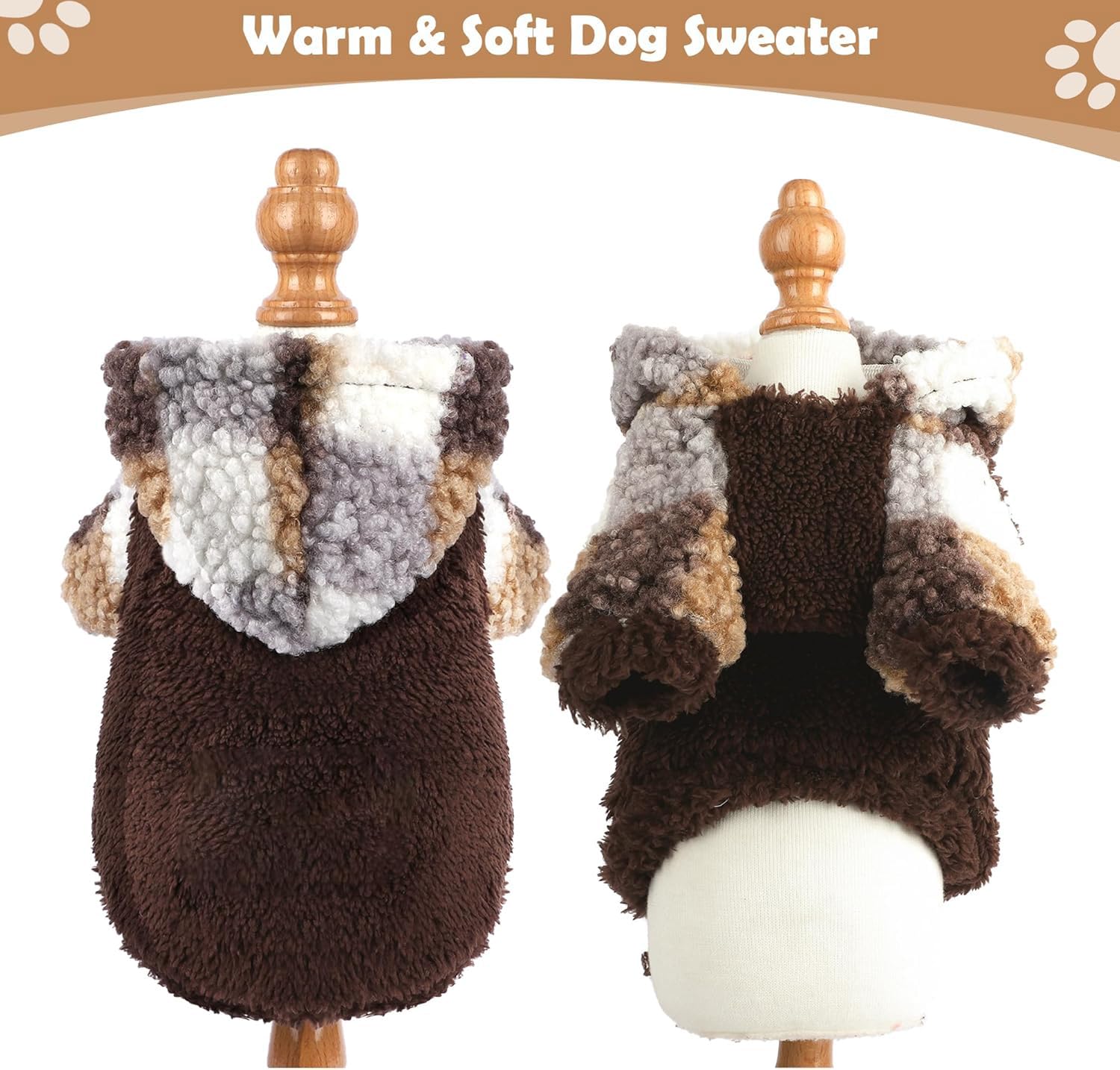 PinkBow teacup-dog winter clothes ideal for travel and photos.
