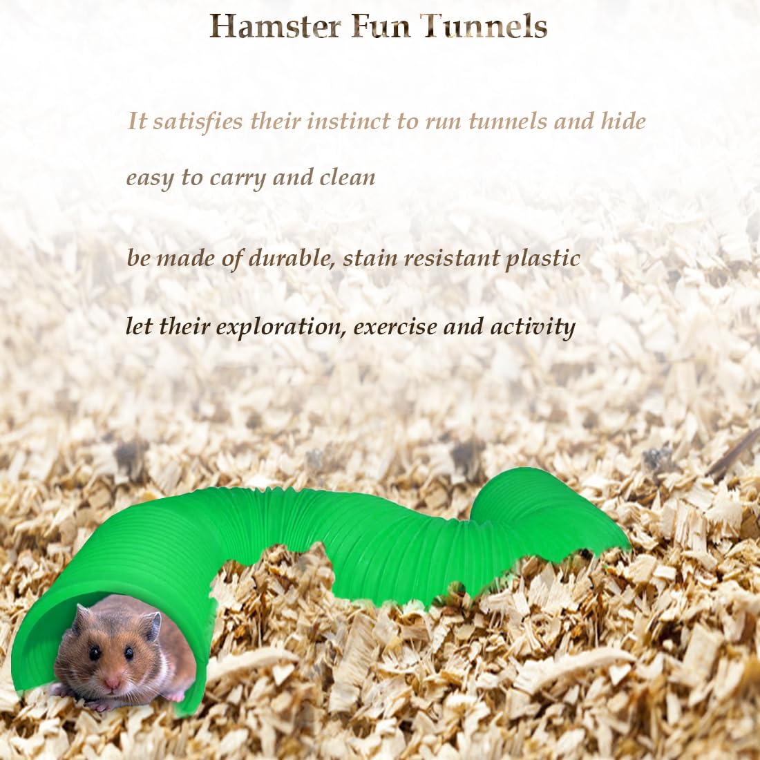 PINVNBY accessories chew toy set - natural materials encourage safe play and gnawing.