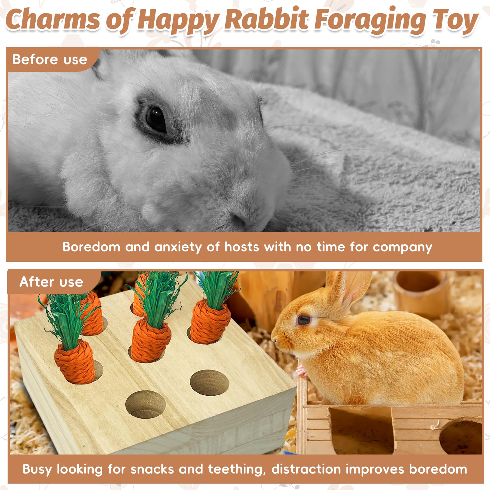 PINVNBY hamster-interactive-hide-treats encourages problem-solving during cage time.