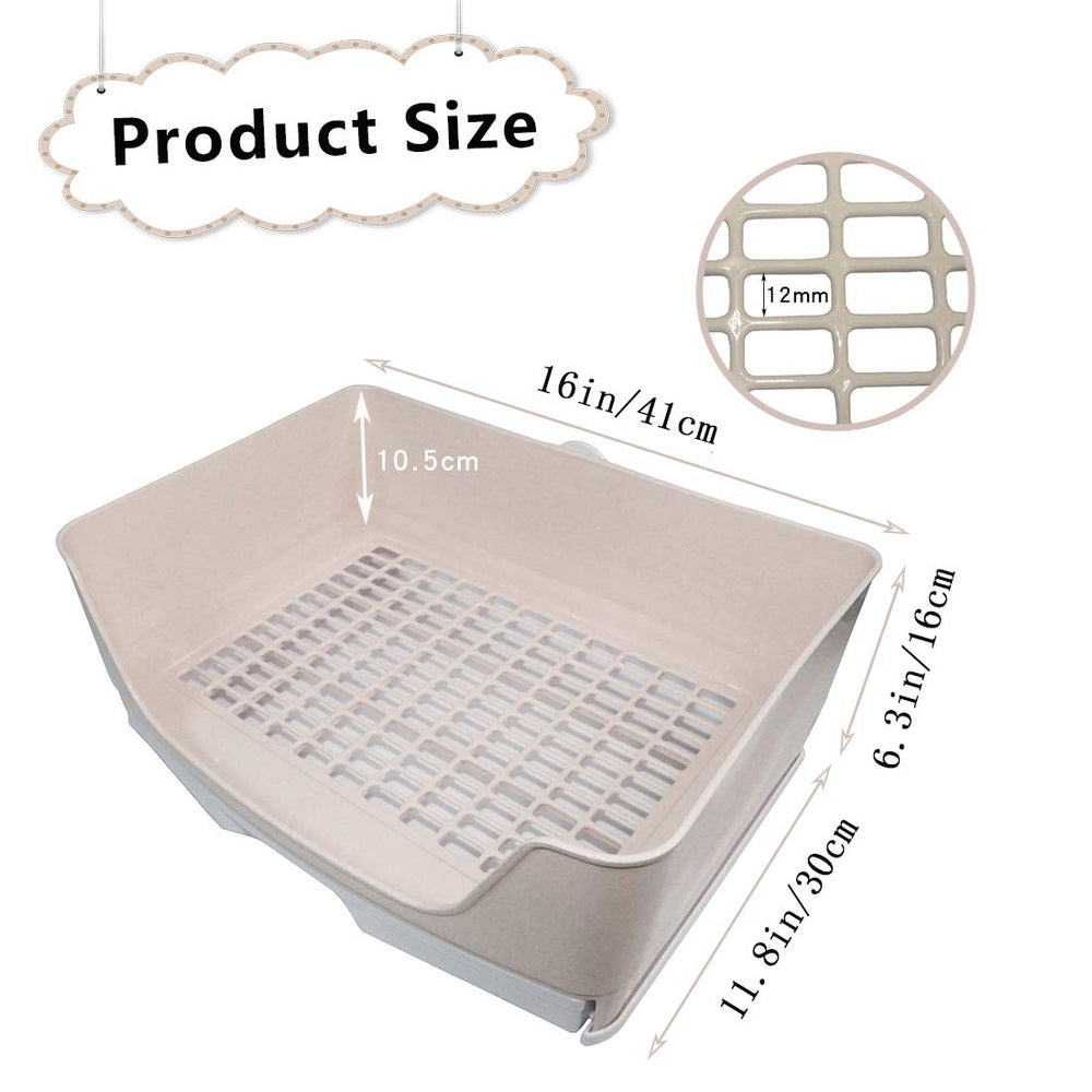 PINVNBY large-mesh design aids airflow and easy cleaning inside cage