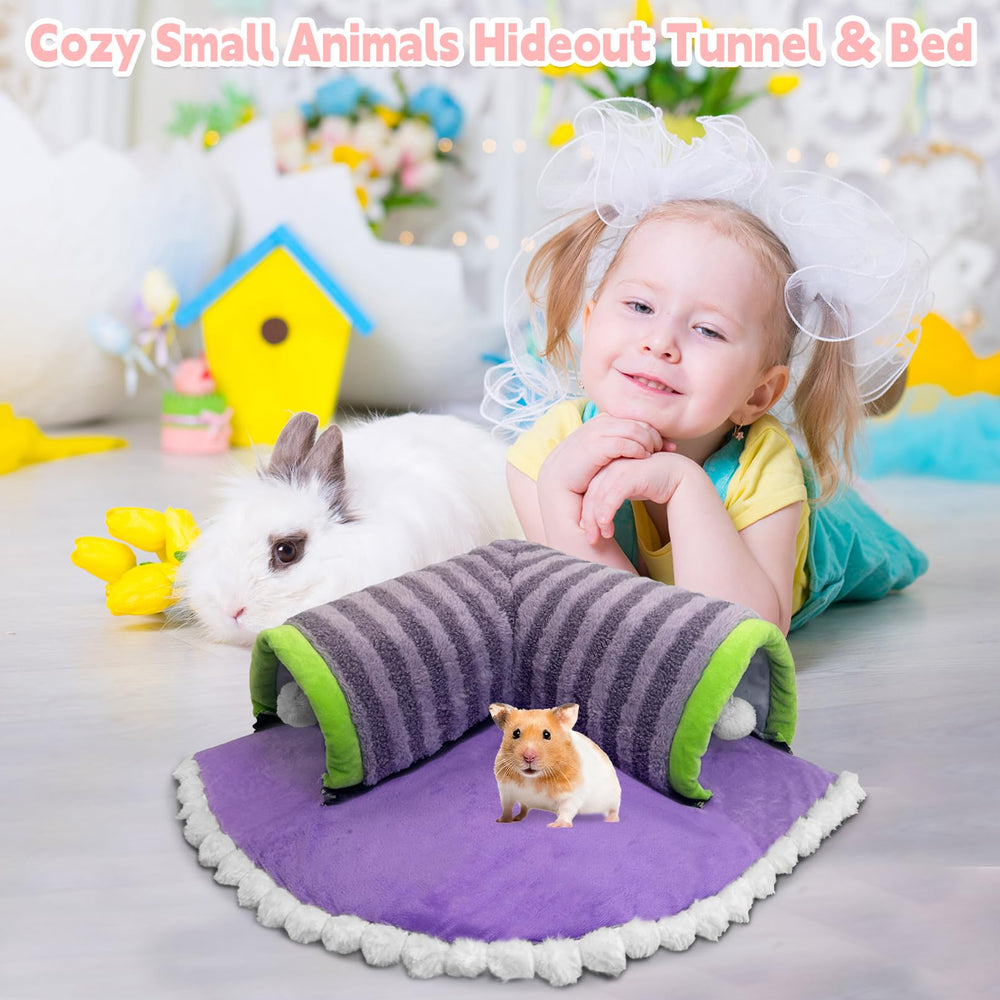 PINVNBY versatile small animal tunnel suitable for hamsters and rabbits.