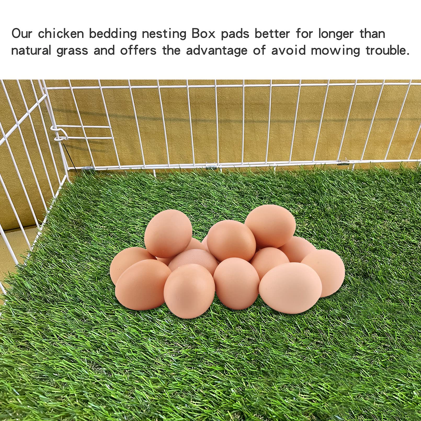 PINVNBY cut-to-fit pad adapts to nests for precise placement and comfort.
