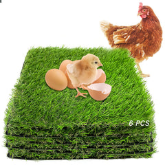 PINVNBY nest-on-coop-floor pad keeps coop tidy and odor-free with easy cleaning.