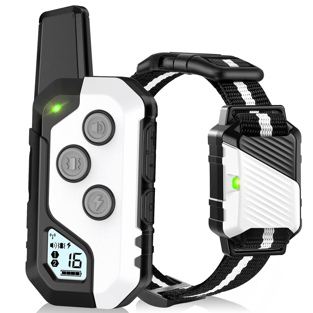 PIOUNS shock collar receiver IP67 waterproof for all-weather training.