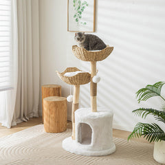 PISARRY modern cat furniture shows artistic design for stylish homes and cats