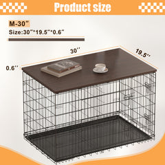 Piskyet Dog Crate Topper corner guards reinforce corners to resist bumps