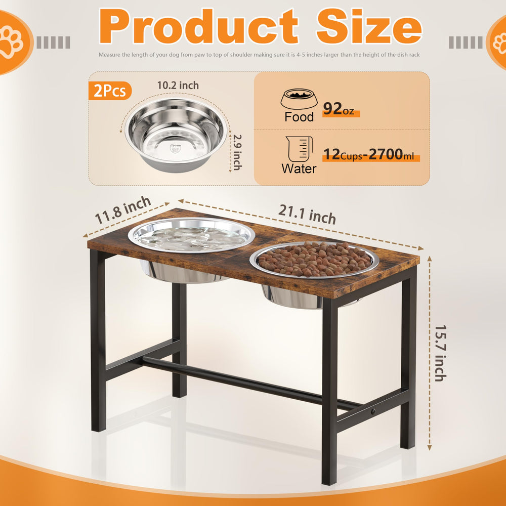 Piskyet extra large feeding height supports comfortable posture during meals.