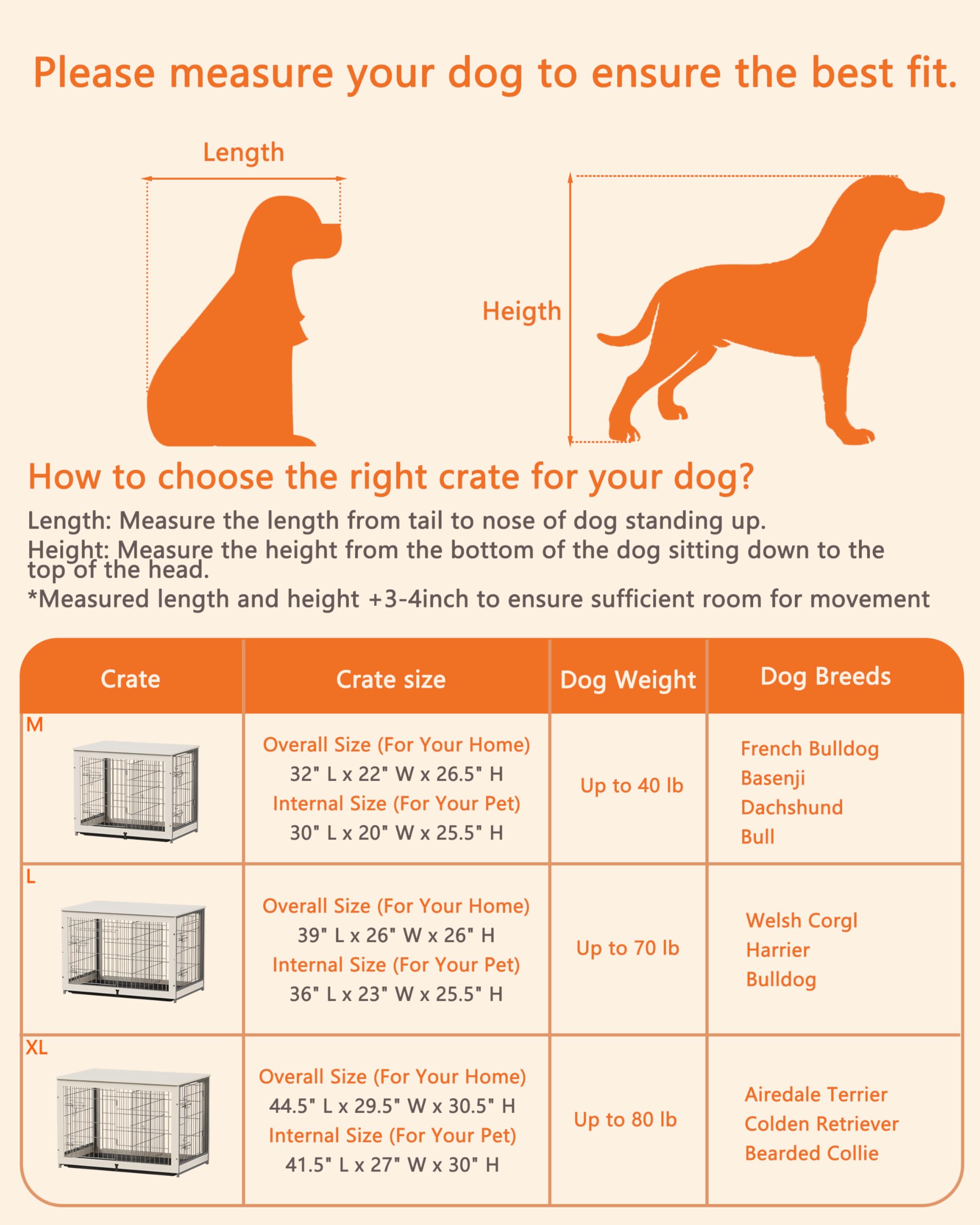 Piskyet indoor dog kennel in white suits modern living spaces