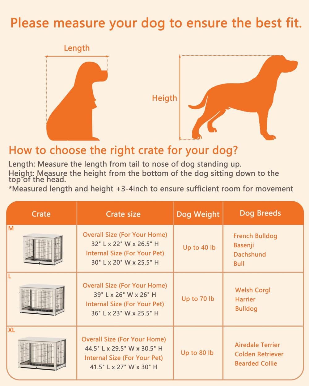 Piskyet indoor dog kennel in white suits modern living spaces