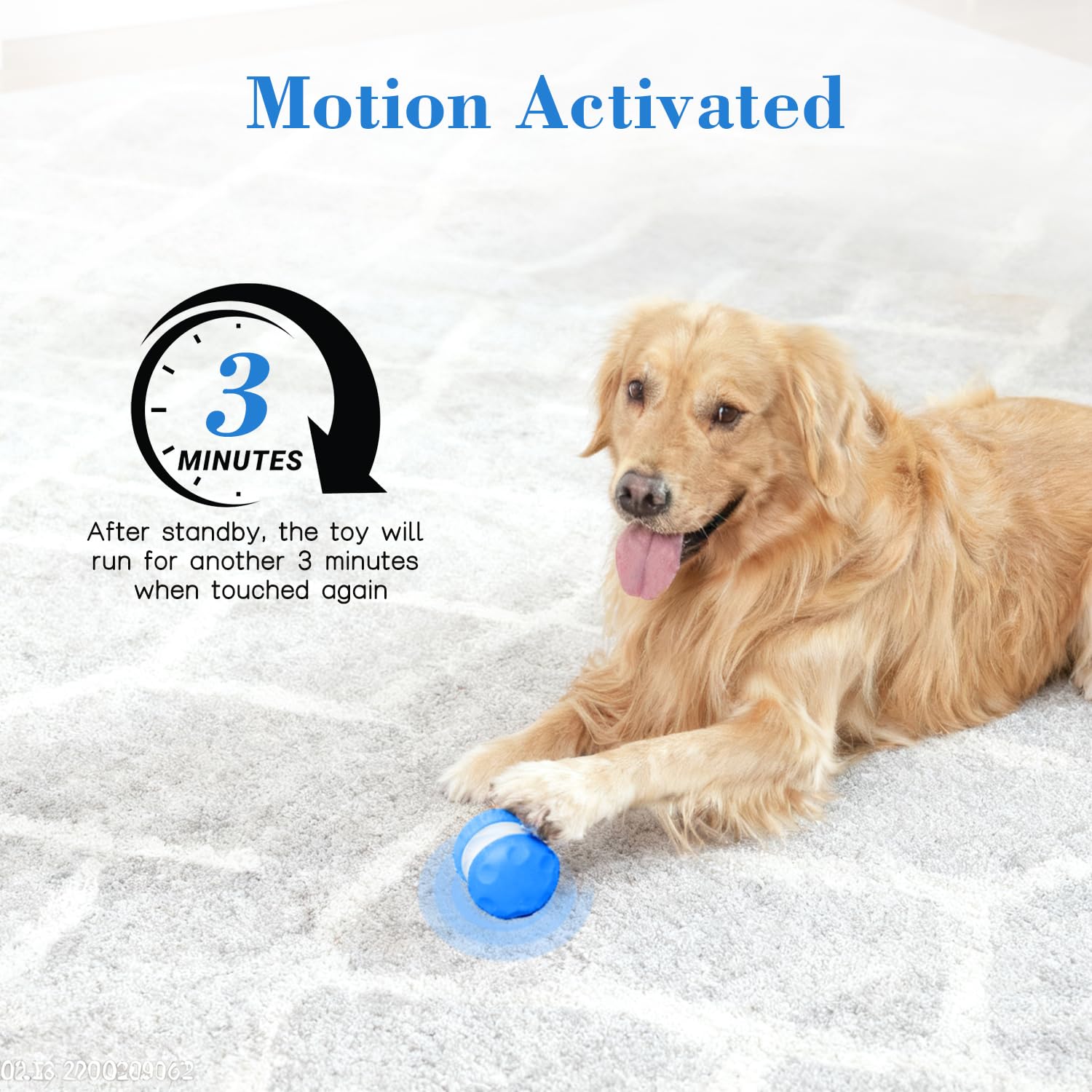 PJC Interactive Dog Toy indoor-use design works on hardwood and carpet