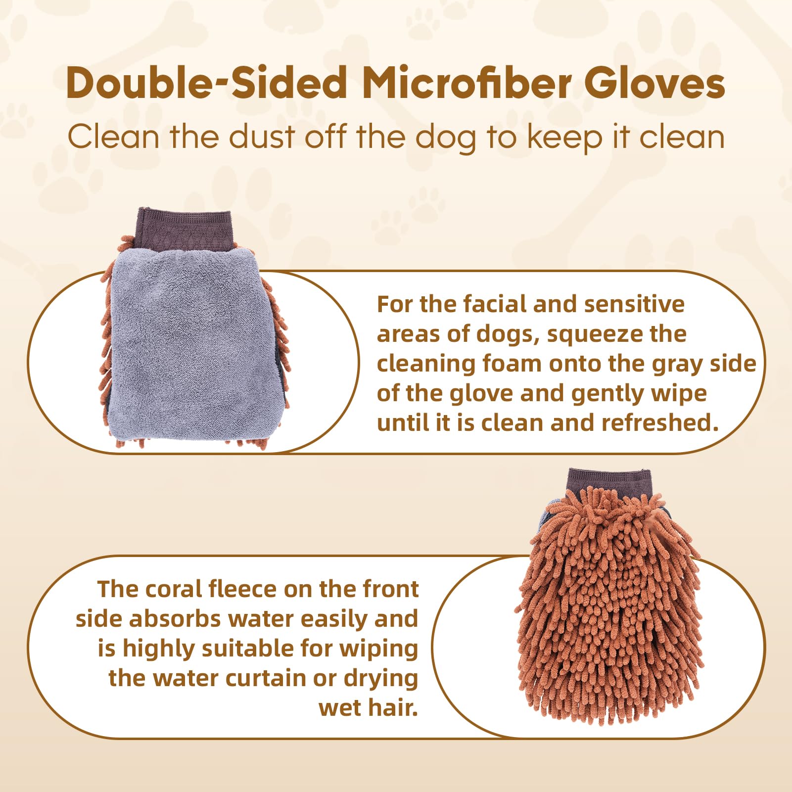 Stainless steel pet grooming comb detangling and smoothing fur with Pjordo