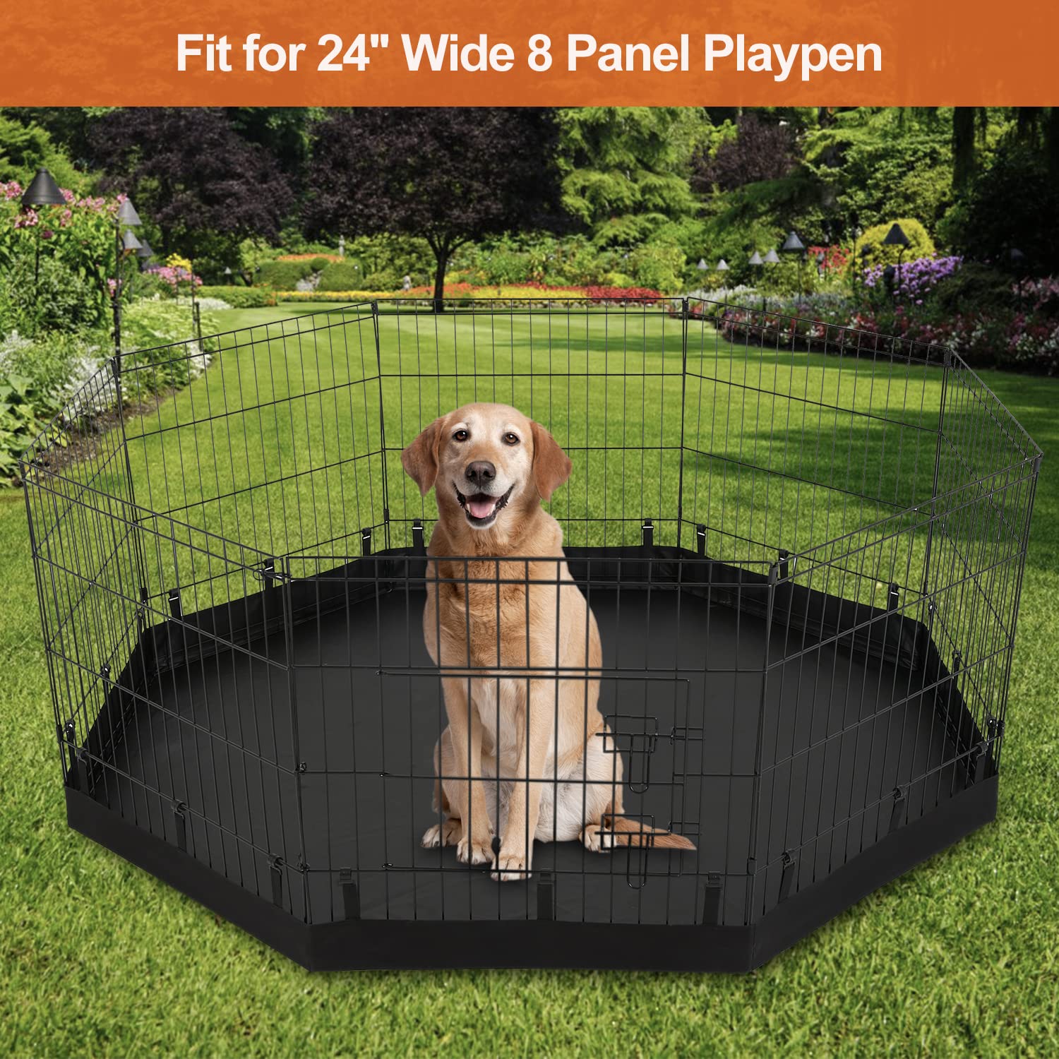 PJYuCien Bottom Pad 600D oxford material close-up illustrating durability.