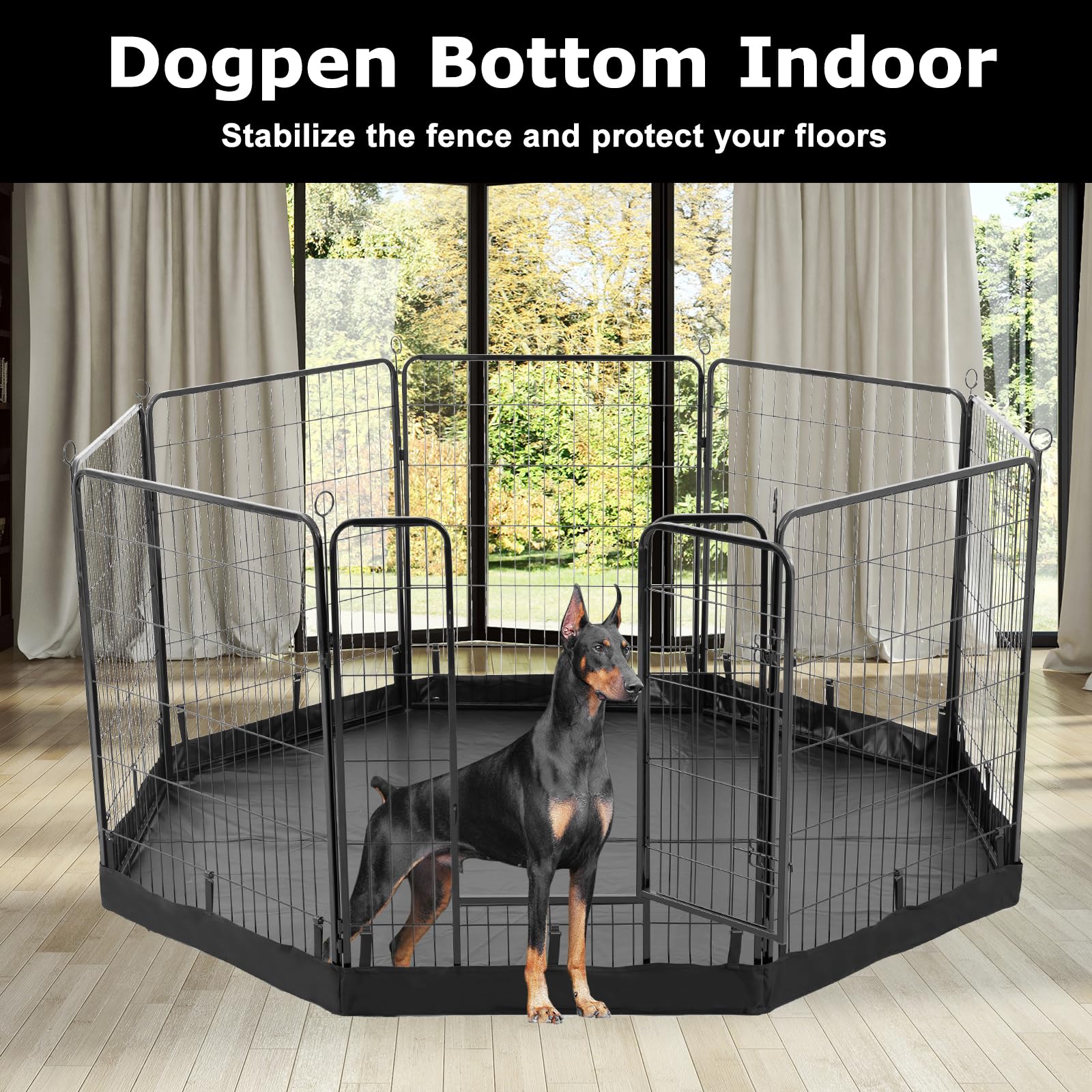 Note the pad is bottom only, playpen not included.