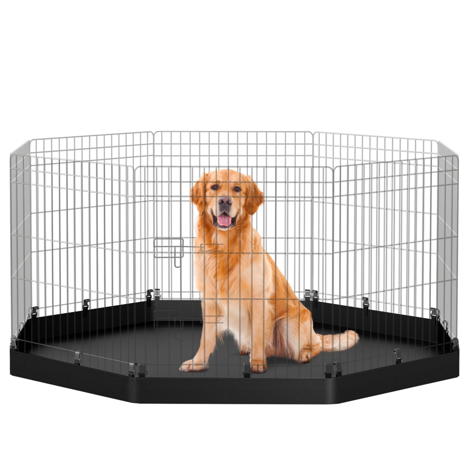 PJYuCien Bottom Pad octagon fit side view ensuring full inside coverage for eight-panel pens.