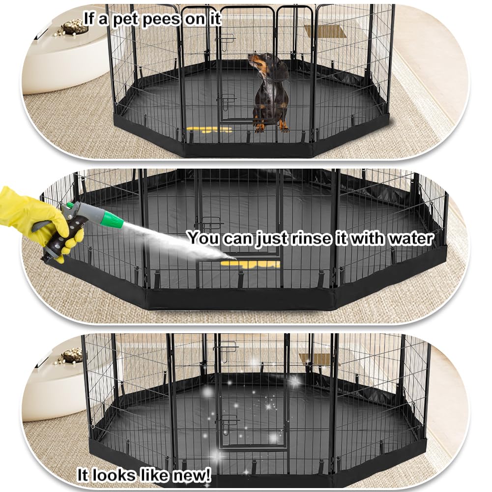 Fits regular octagon 32 inch playpens with eight panels.