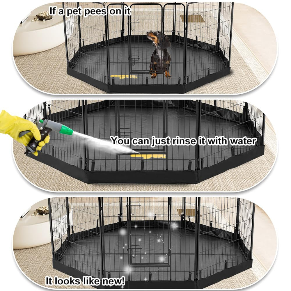 Fits regular octagon 32 inch playpens with eight panels.