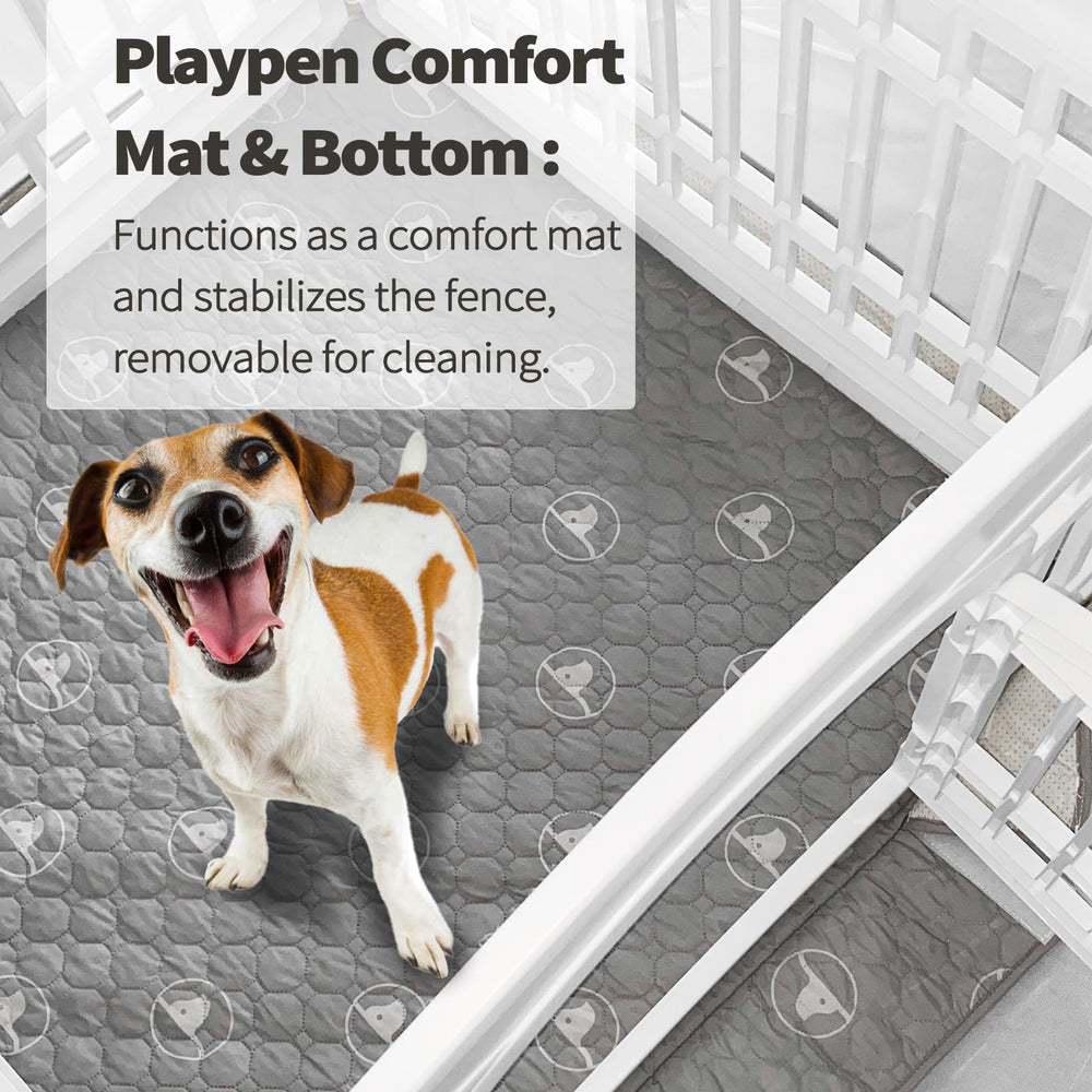 PJYuCien non-slip base keeps the pad in place on various floors