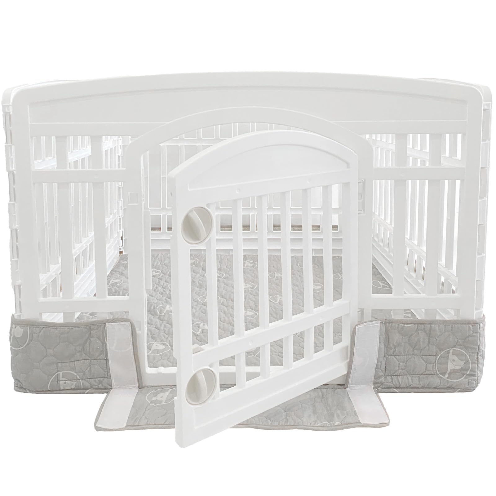 PJYuCien bottom pad velcro closure sides enable quick secure setup