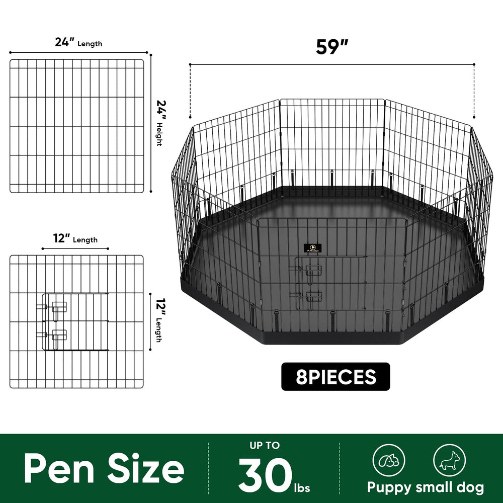 PJYuCien playpen folded for easy storage and transport