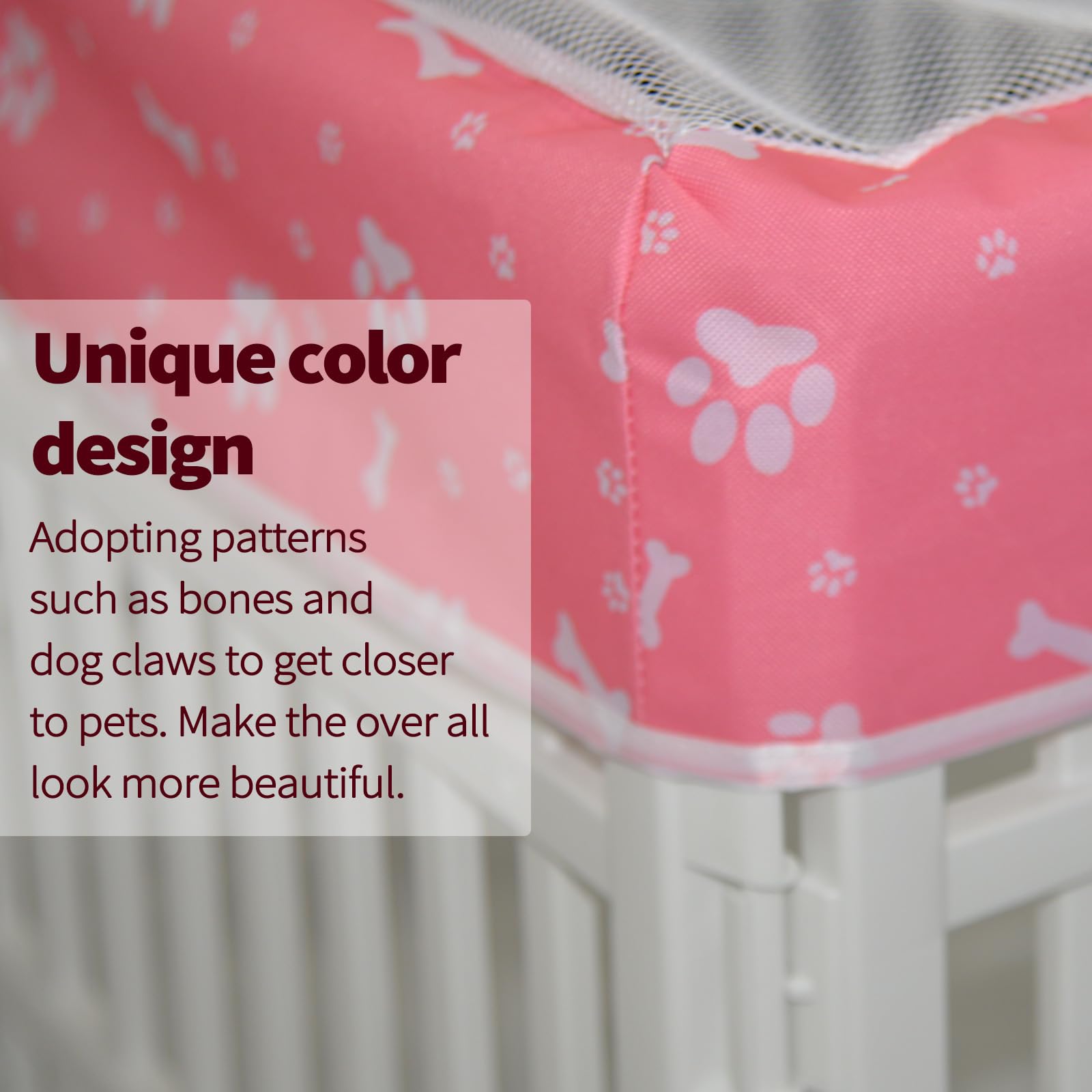 PJYuCien safety-focused design keeps pets nearby while reducing escape risk.