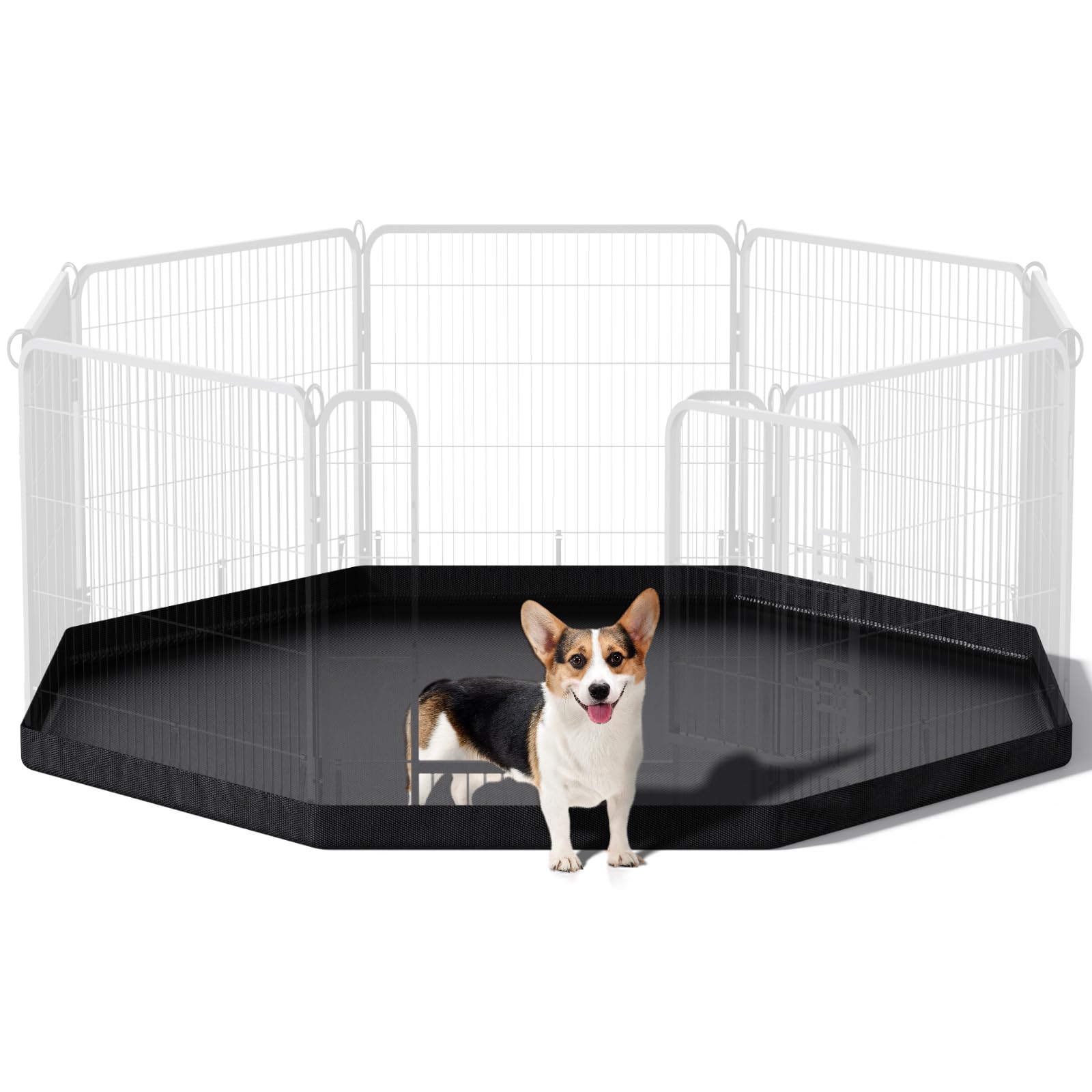 PJYuCien octagonal-shape bottom pad designed for octagonal playpens.