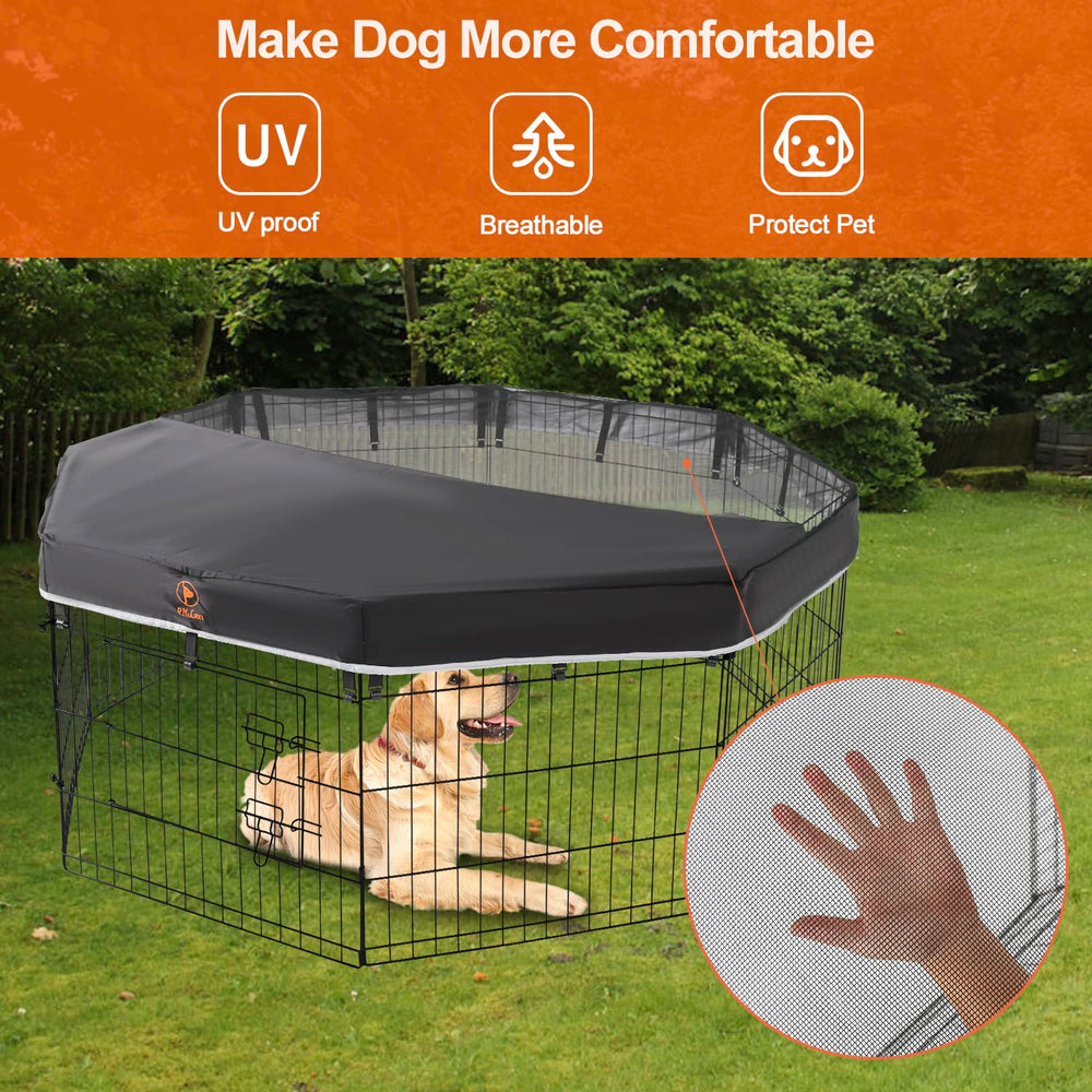 PJYuCien octagonal top pad provides full coverage for safer play.