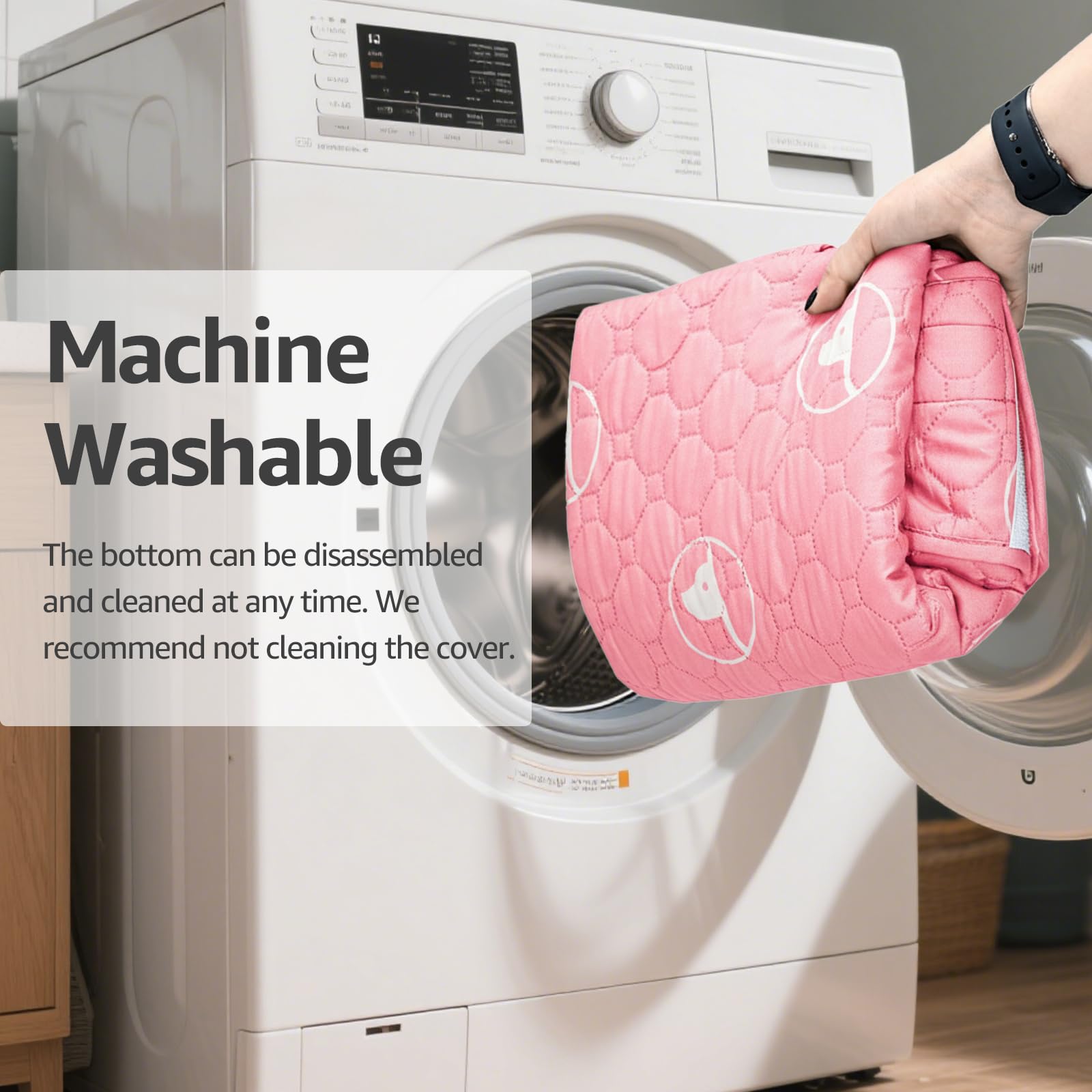 PJYuCien washable bottom pad proves durable stitching after multiple washes