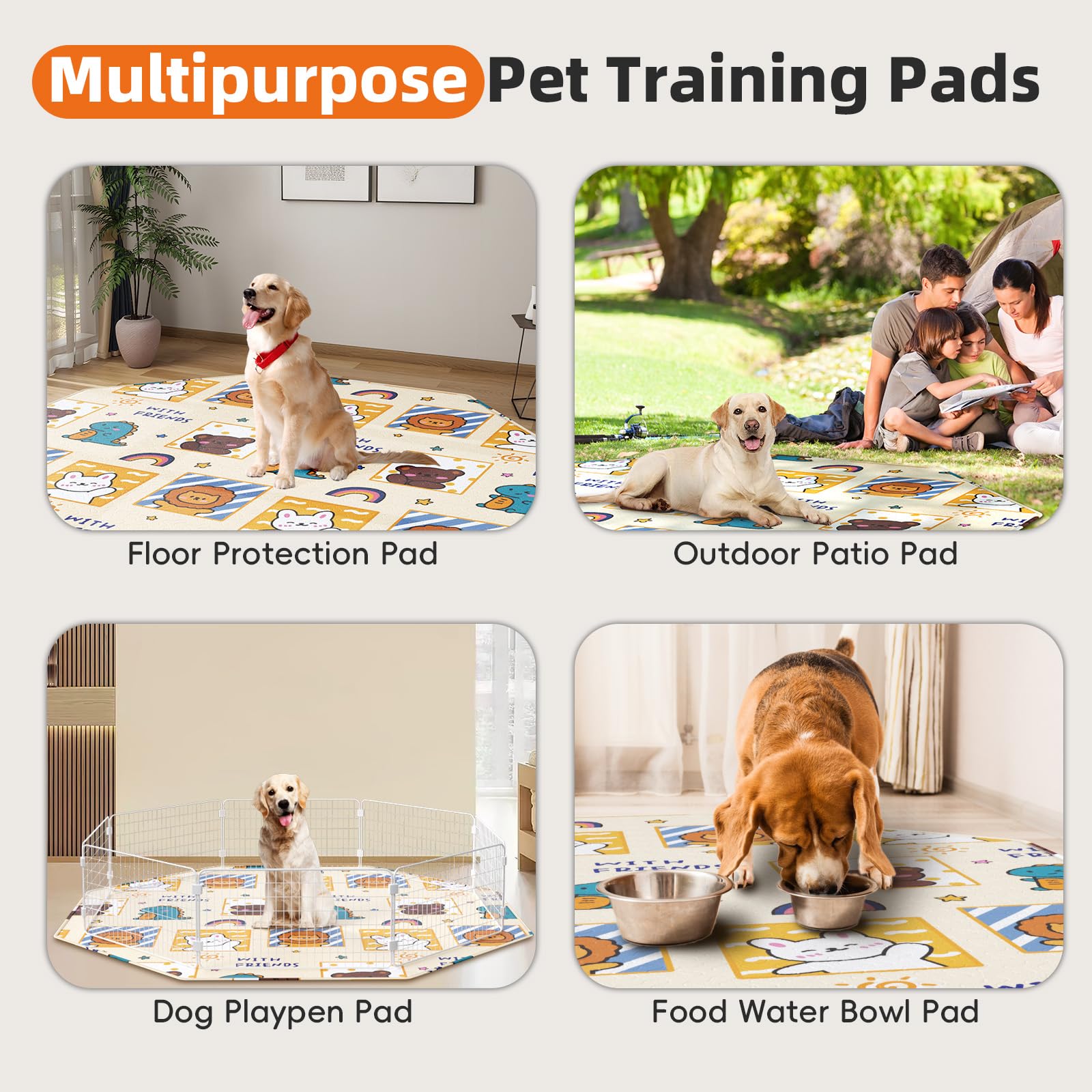 PJYuCien 2 pack saves money with reusable pads for ongoing training
