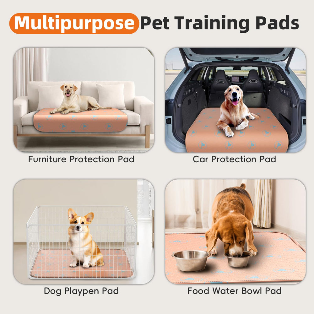 PJYuCien washable puppy pads offer durable reuse and cost savings.