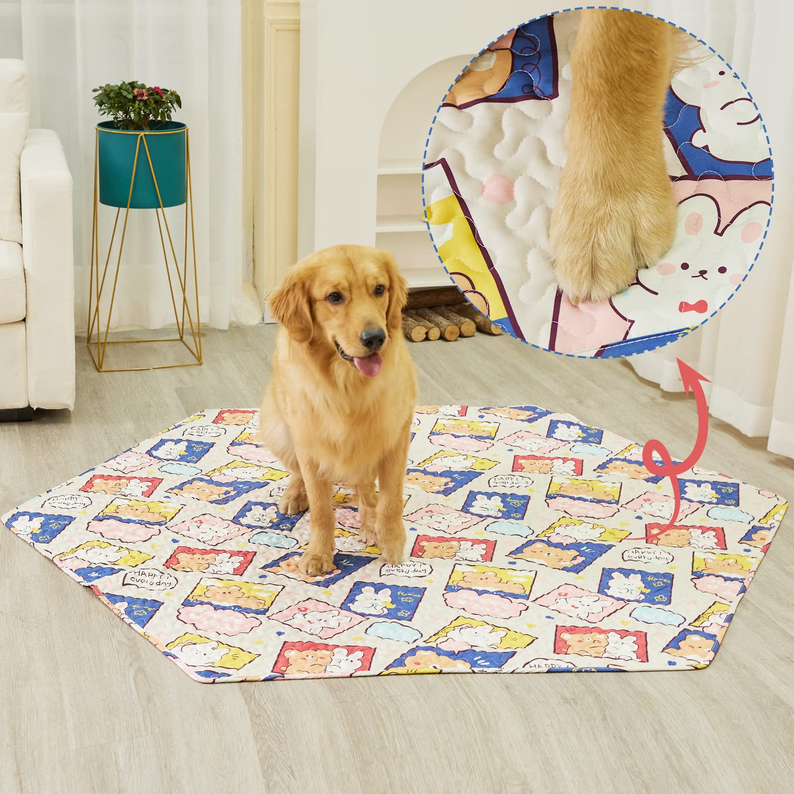 PJYuCien 36-inch square pad fits standard enclosures