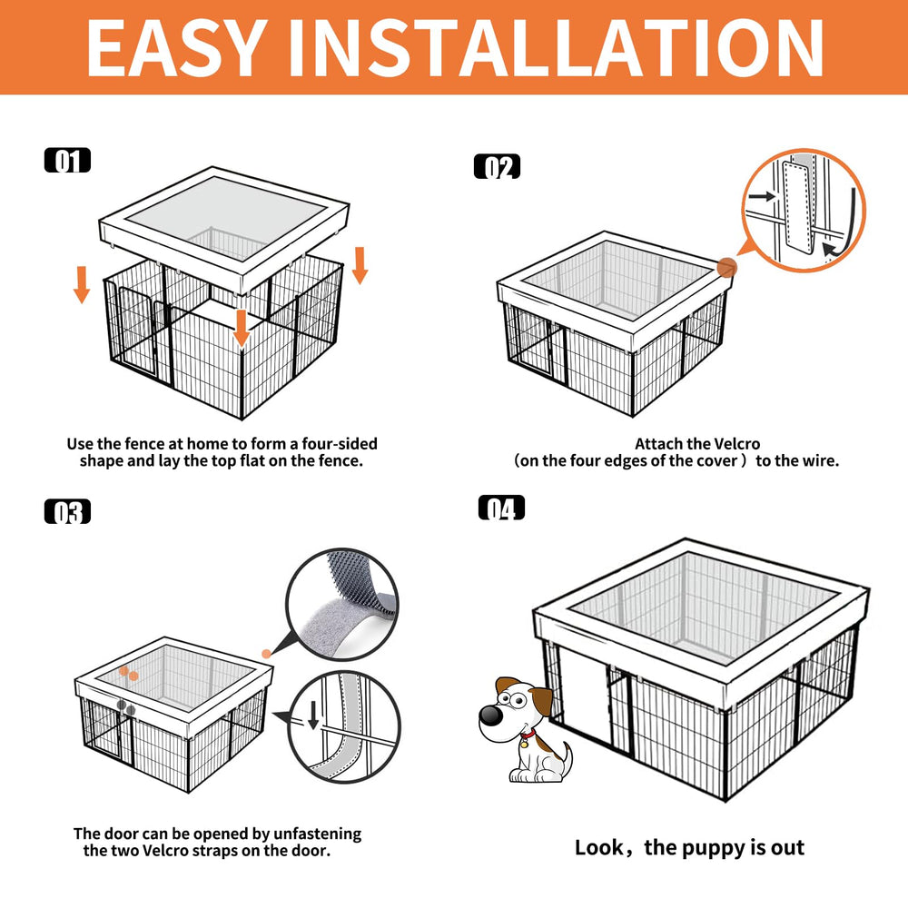 PJYuCien bottom pad uses elastic straps for quick, tool-free attachment