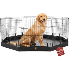PJYuCien dog playpen bottom pad fitted to 24in8panel pens for clean floors