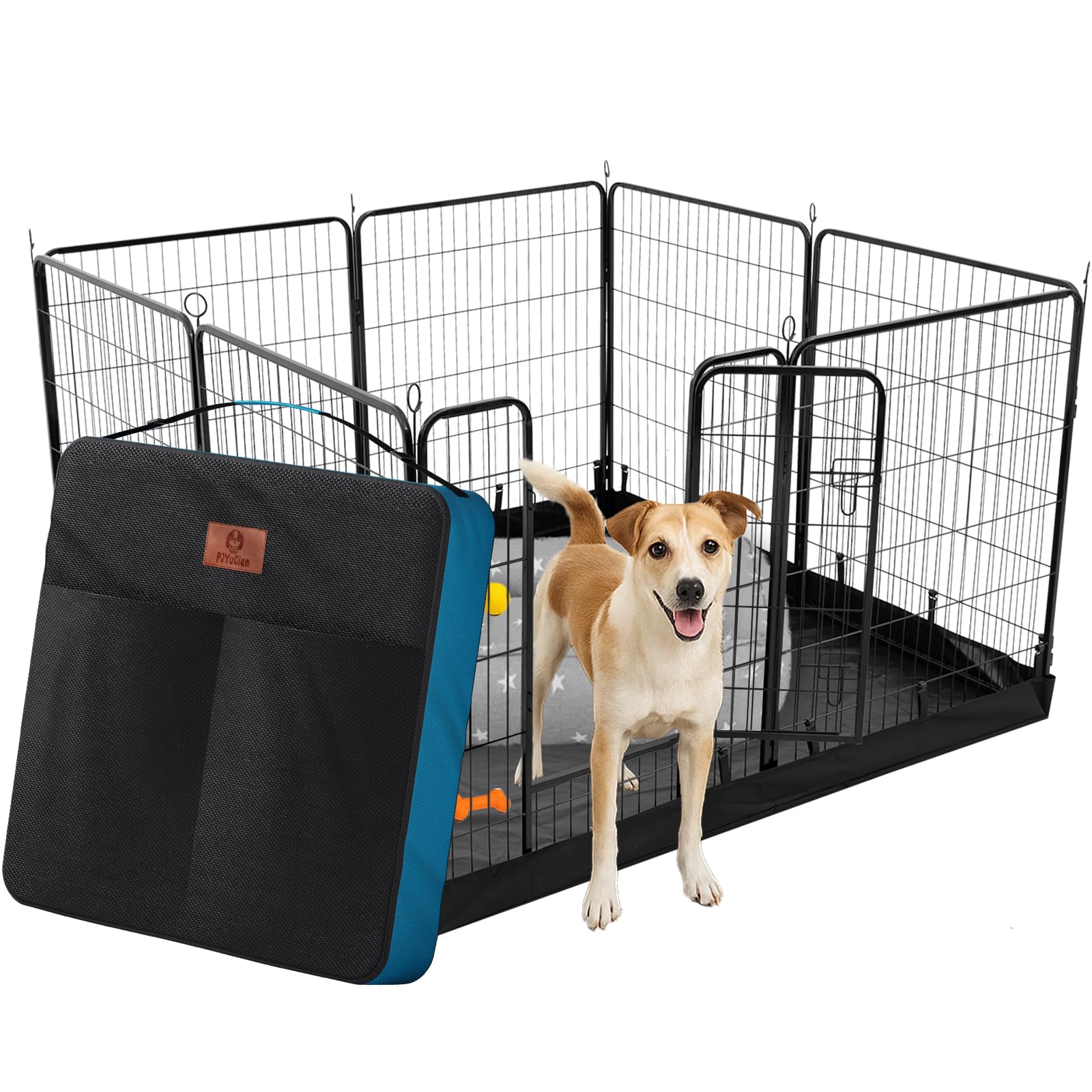 PJYuCien double packaging protects the dog pen during shipping