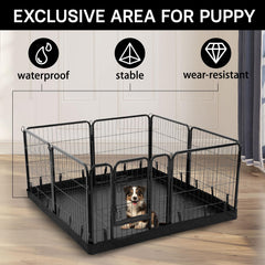 PJYuCien small pets in pen setup for safe eating and play