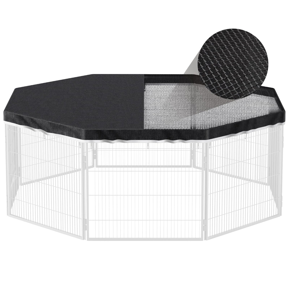 PJYuCien top cover for 32in octagonal playpen provides weather protection