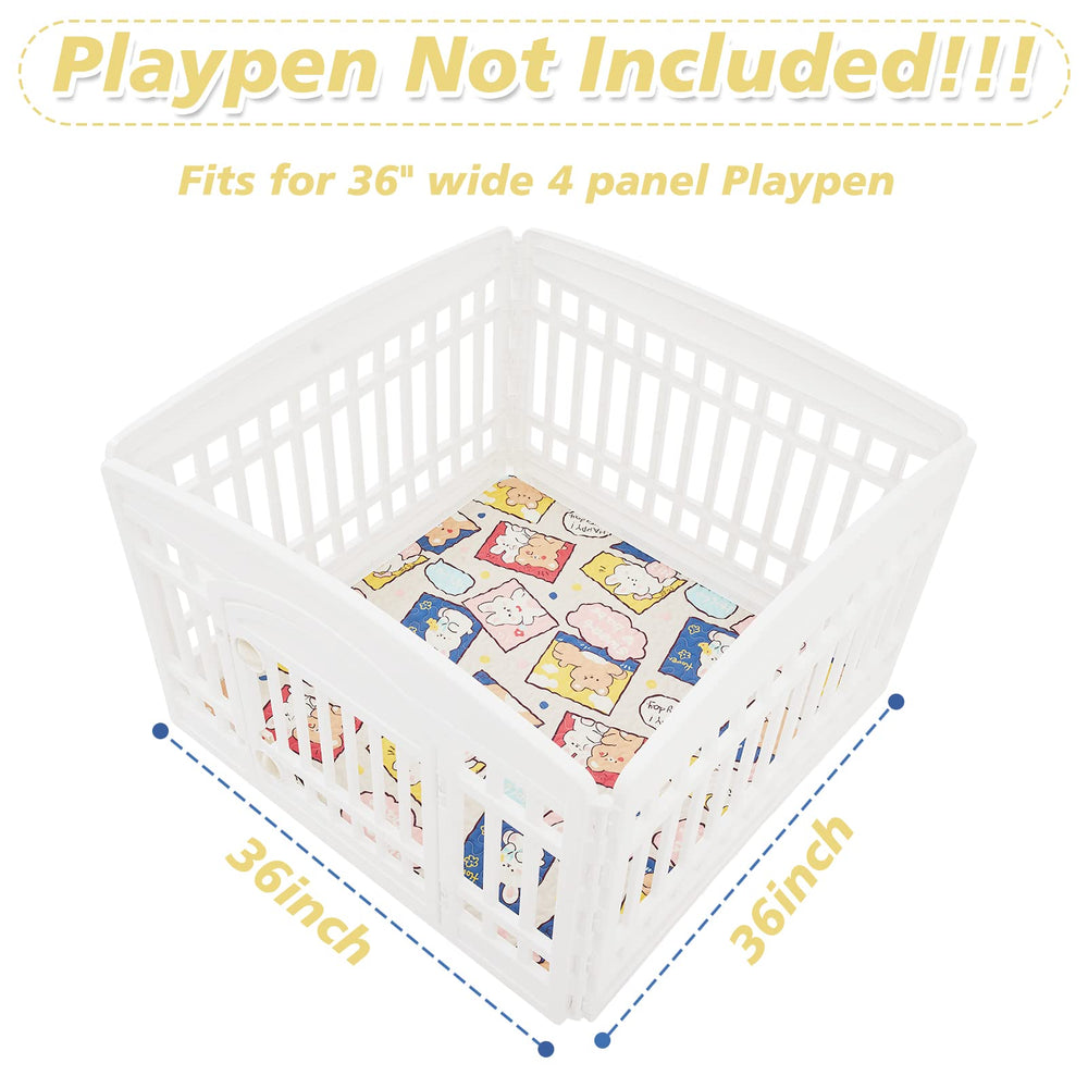 PJYuCien pee pad with water-resistant layer reduces mess during indoor training.