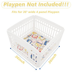 PJYuCien pee pad with water-resistant layer reduces mess during indoor training.