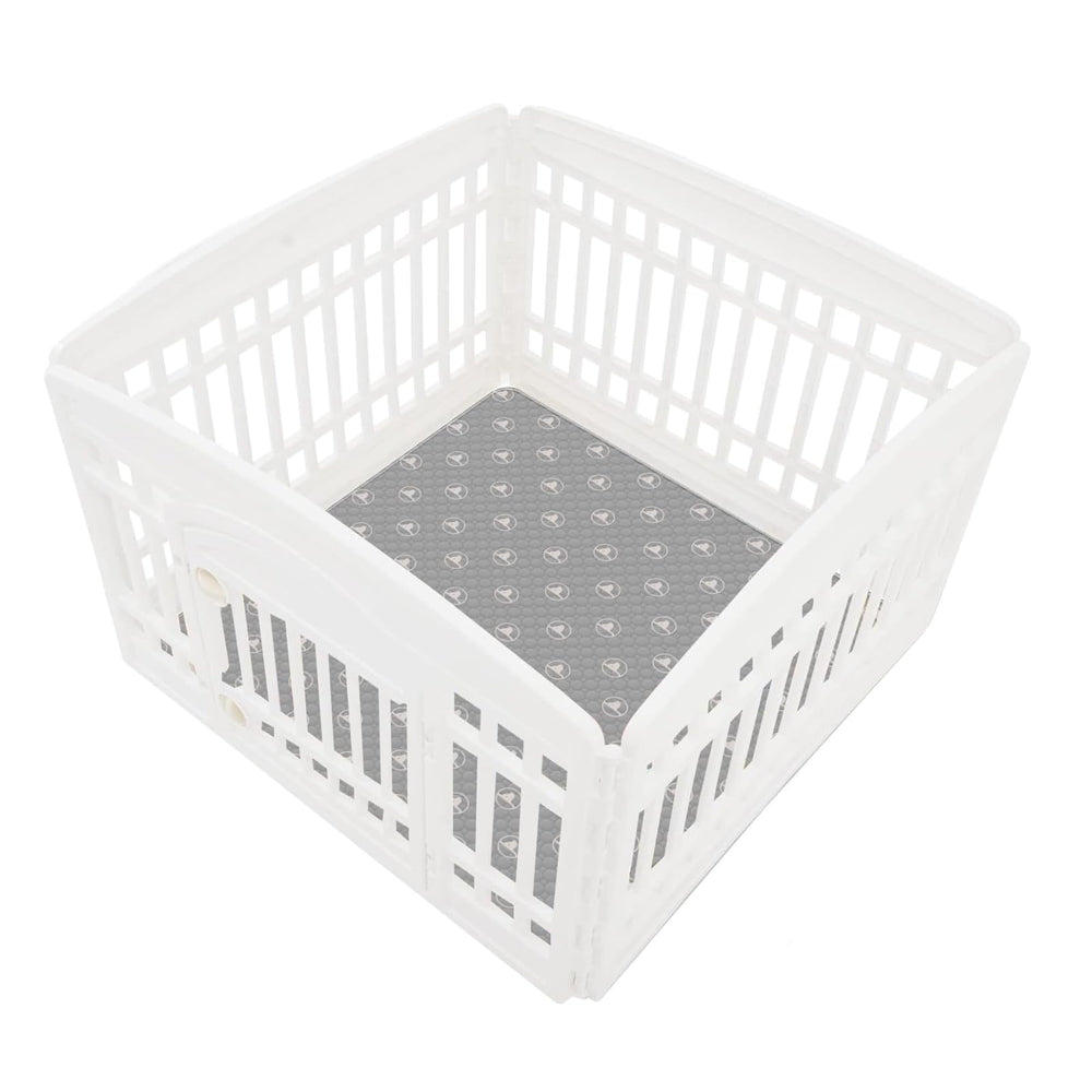 PJYuCien washable dog playpen mat 36x36 laid flat for easy puppy training surface