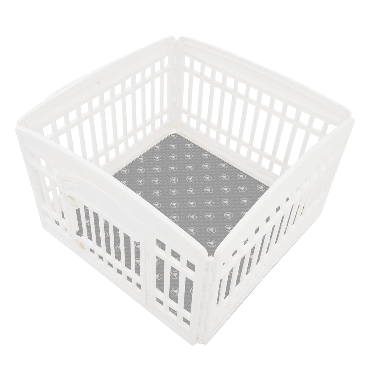 PJYuCien washable dog playpen mat 36x36 laid flat for easy puppy training surface