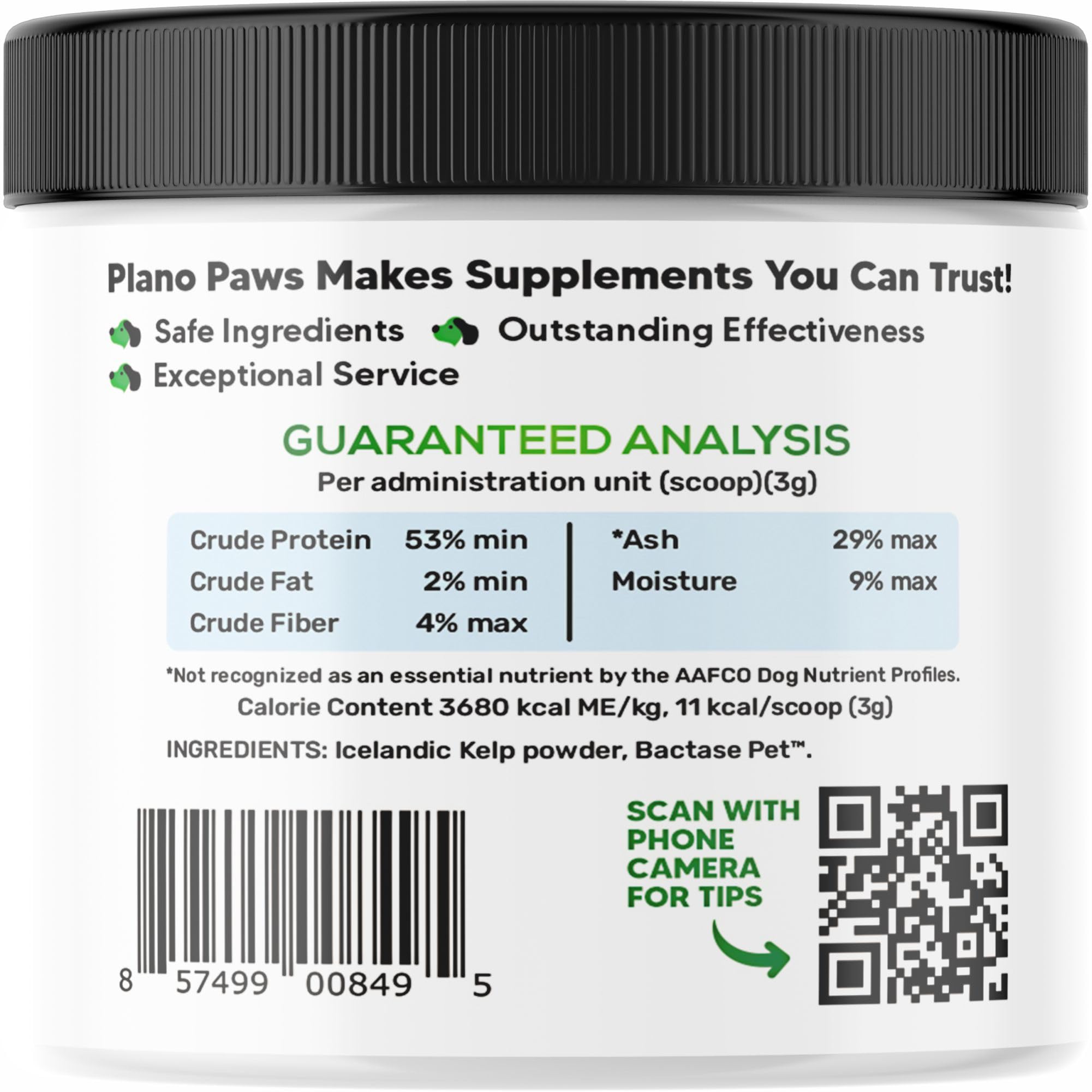 Planopaws Cat Dental Powder routine frame showing integration with feeding schedule.
