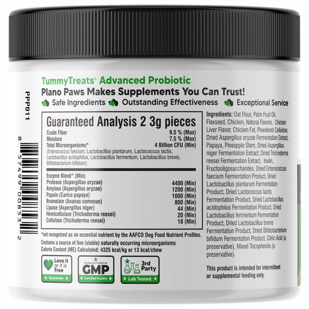 Planopaws made-in-usa seal on packaging communicates safety and quality.
