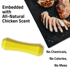 Playology outdoor-durability close-up for tough chewers in the yard.
