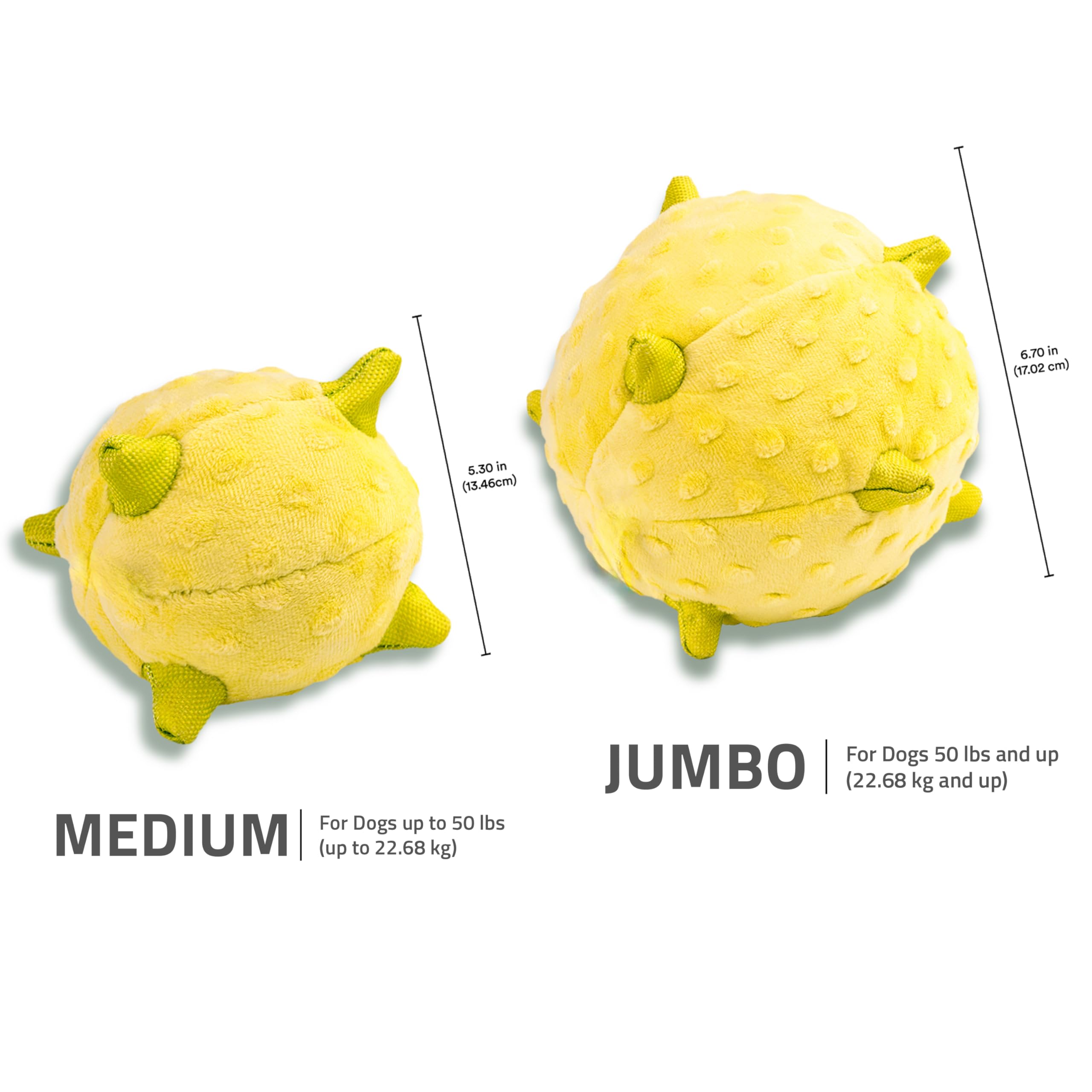 Playology easy-clean dog toy emphasizes machine-washable design for quick cleanup.