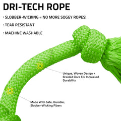 Playology jumbo rope toy for big dogs during indoor-outdoor play