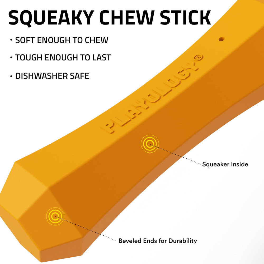 Playology medium-dog-toy-durability demonstrates rugged chew for dogs up to 50 lbs.