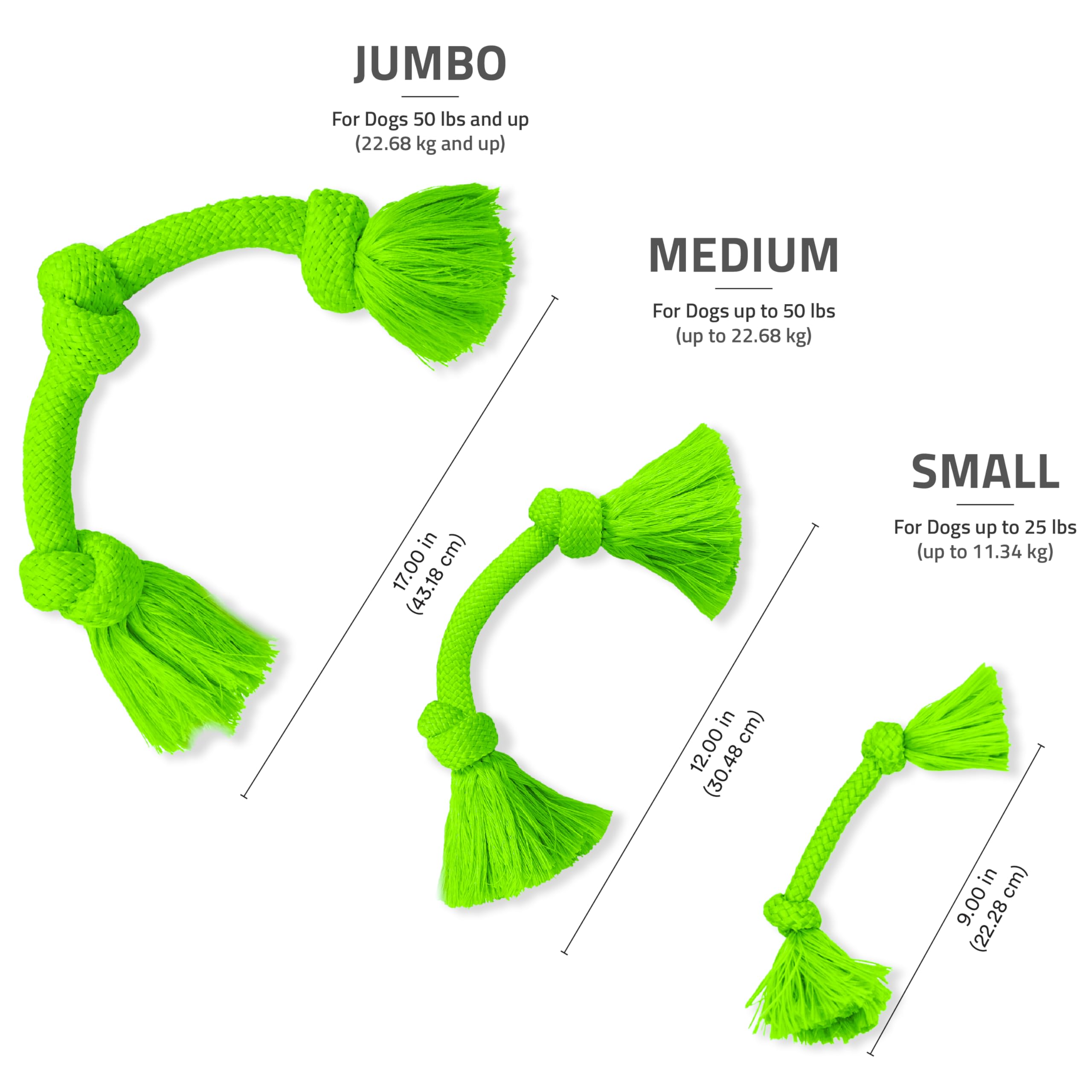 Playology non-toxic materials rope toy safe for powerful chewers