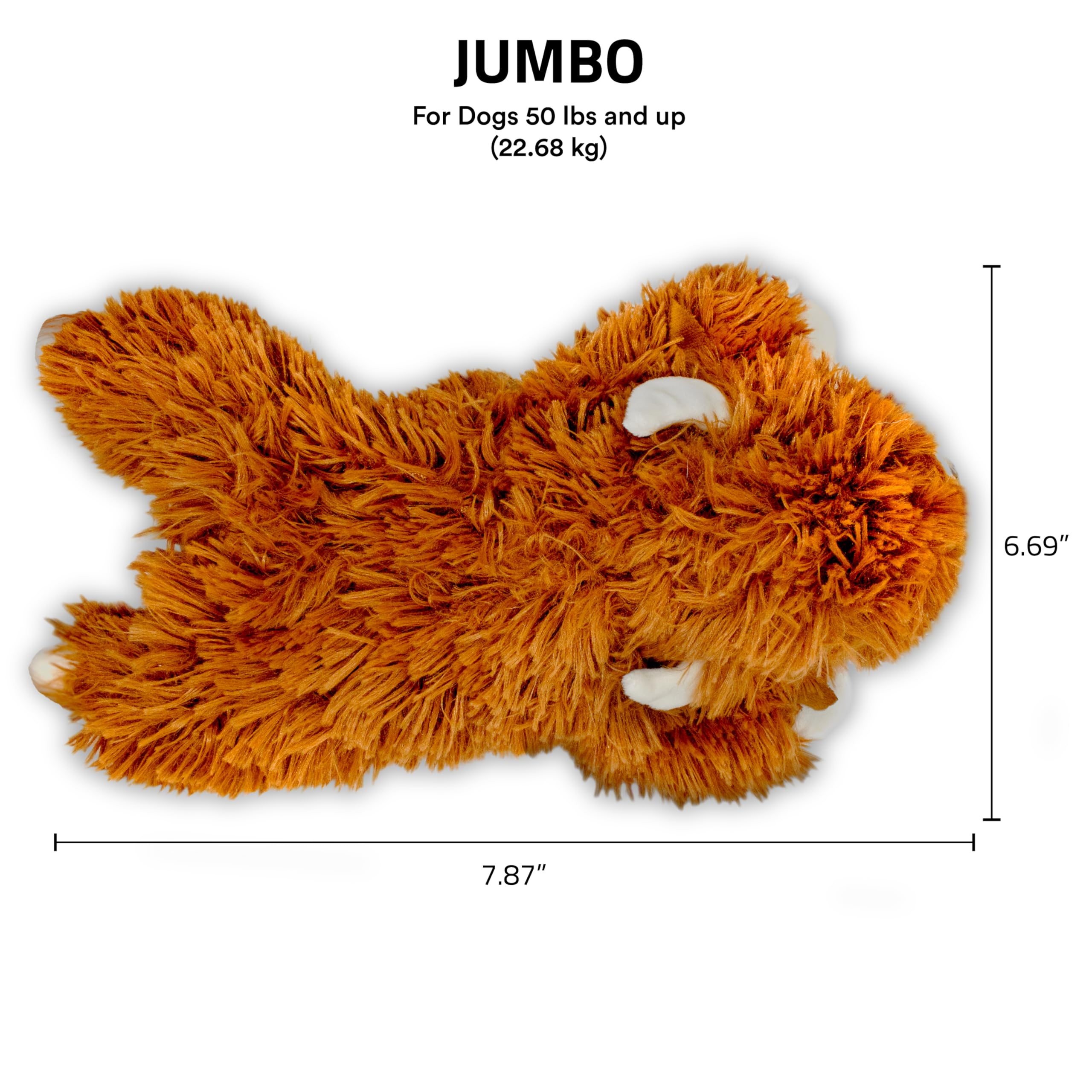 Playology Peluche grande para perros de 23 kg o más