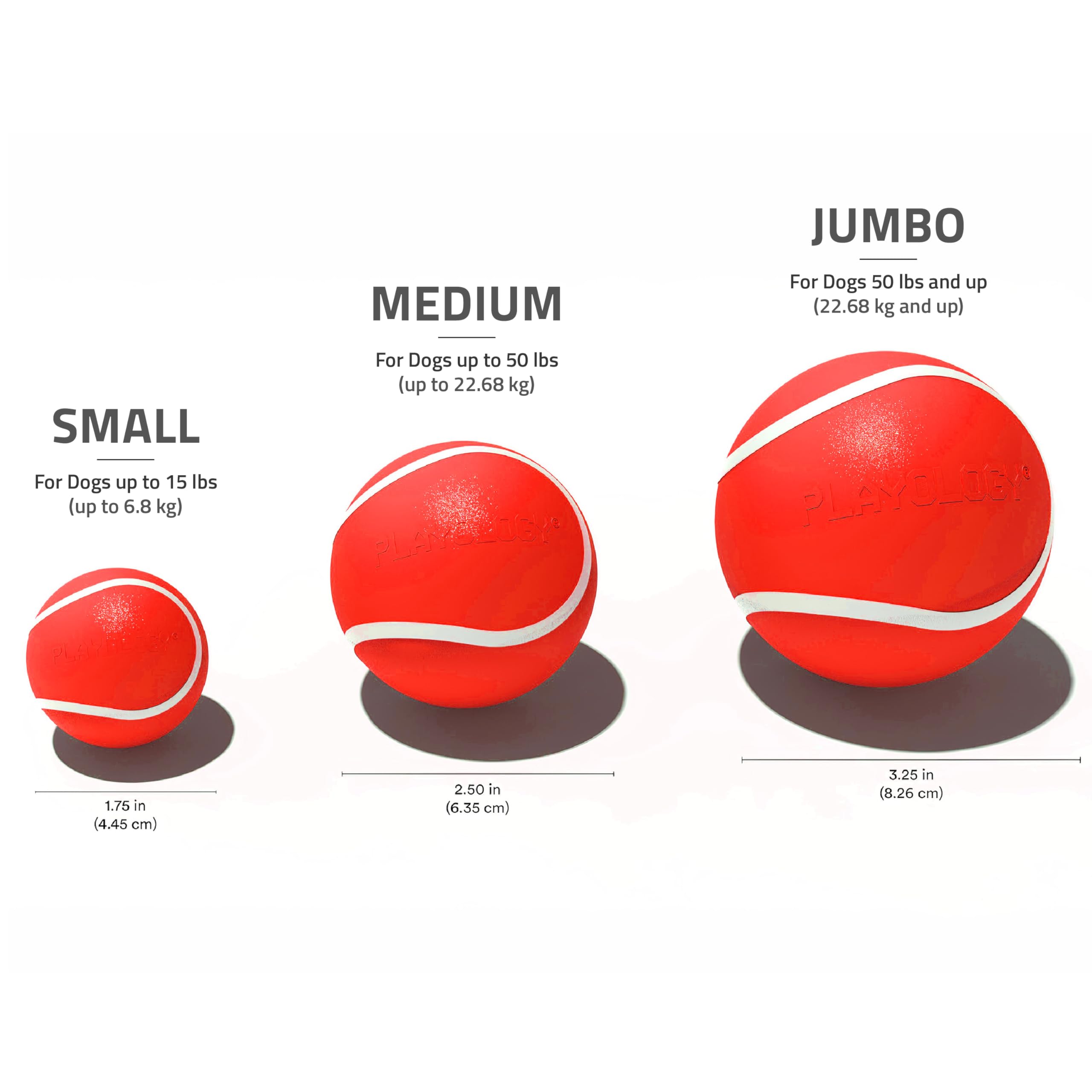 Playology Squeaky Chew Ball easy-clean design simplifies after-play cleanup.