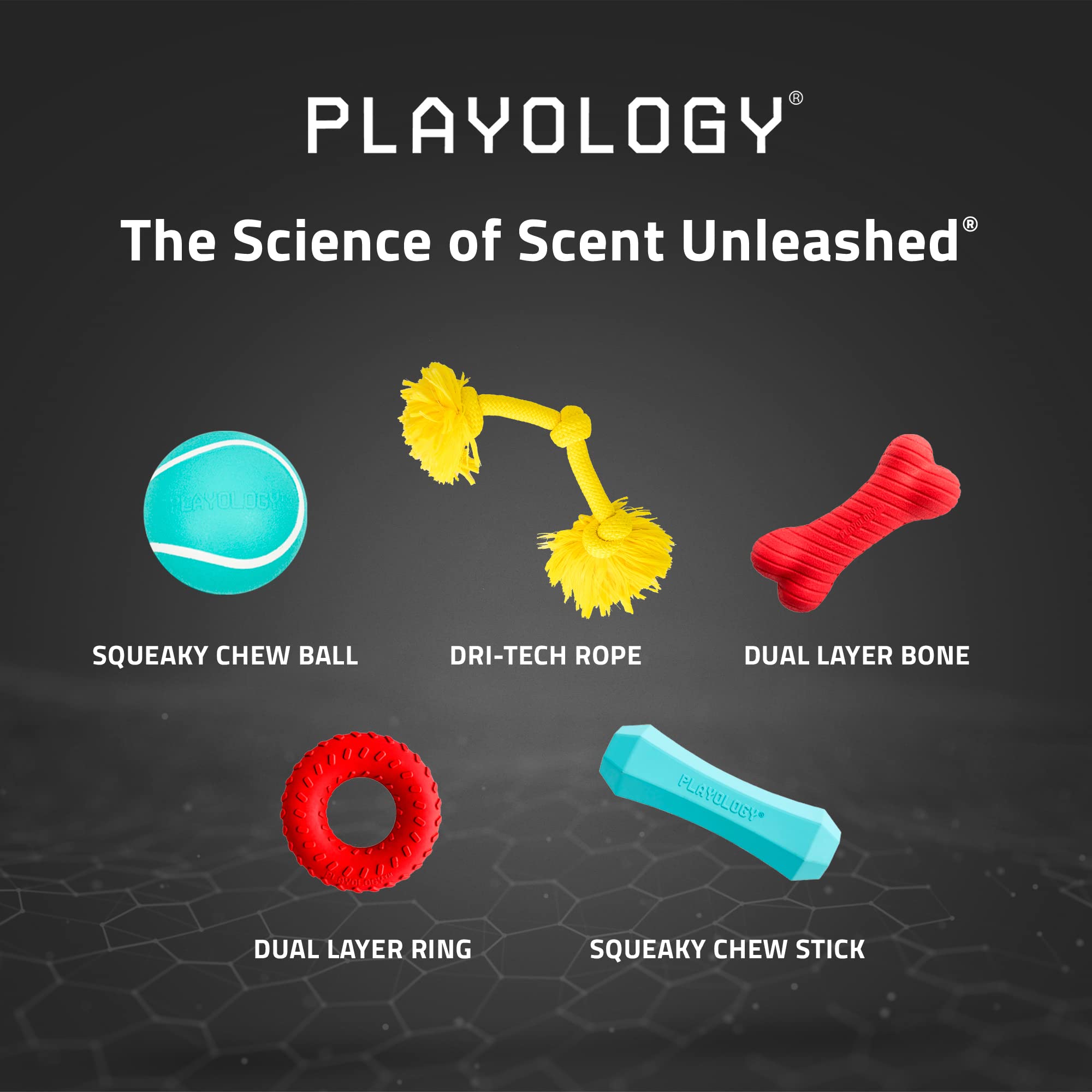 Playology tug of war toy engages dogs during training and bonding