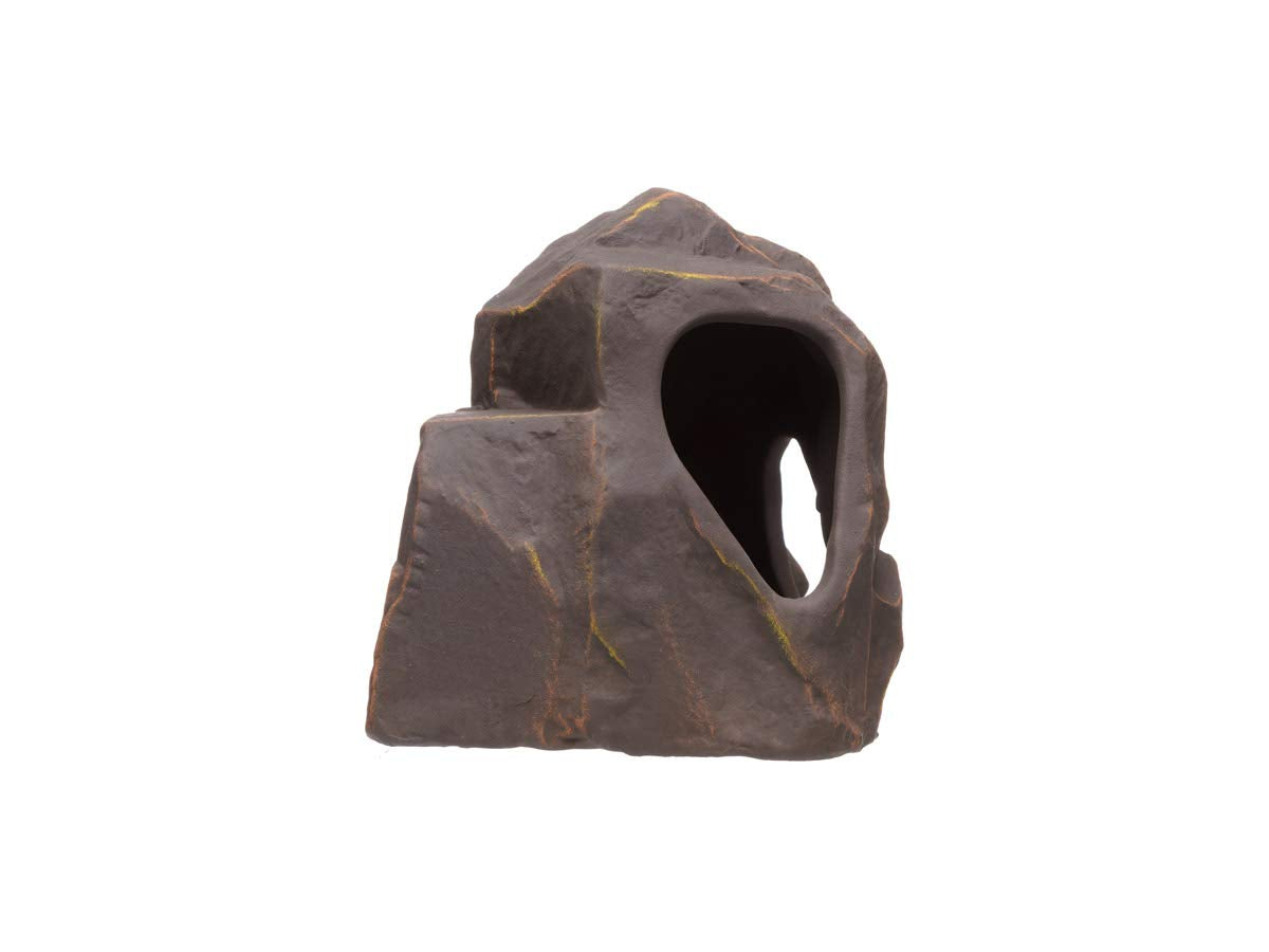 Plecoceramics pleco hideout stone provides a safe shelter with smooth edges.